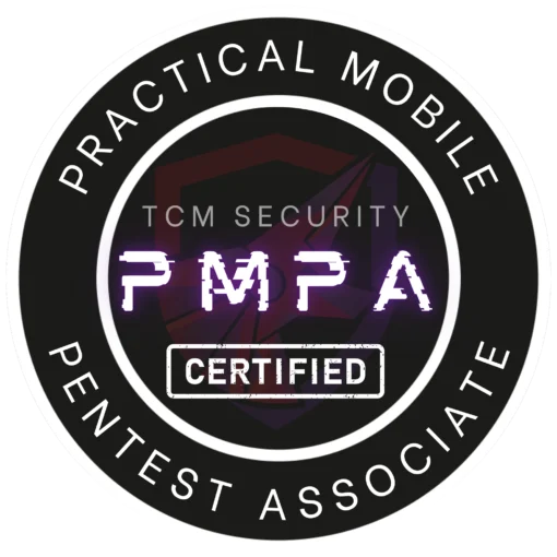 Practical Mobile Pentest Associate (PMPA) Certification badge
