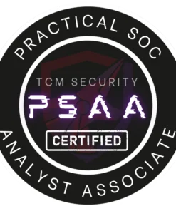 Practical Security Analyst Associate (PSAA) Certification badge