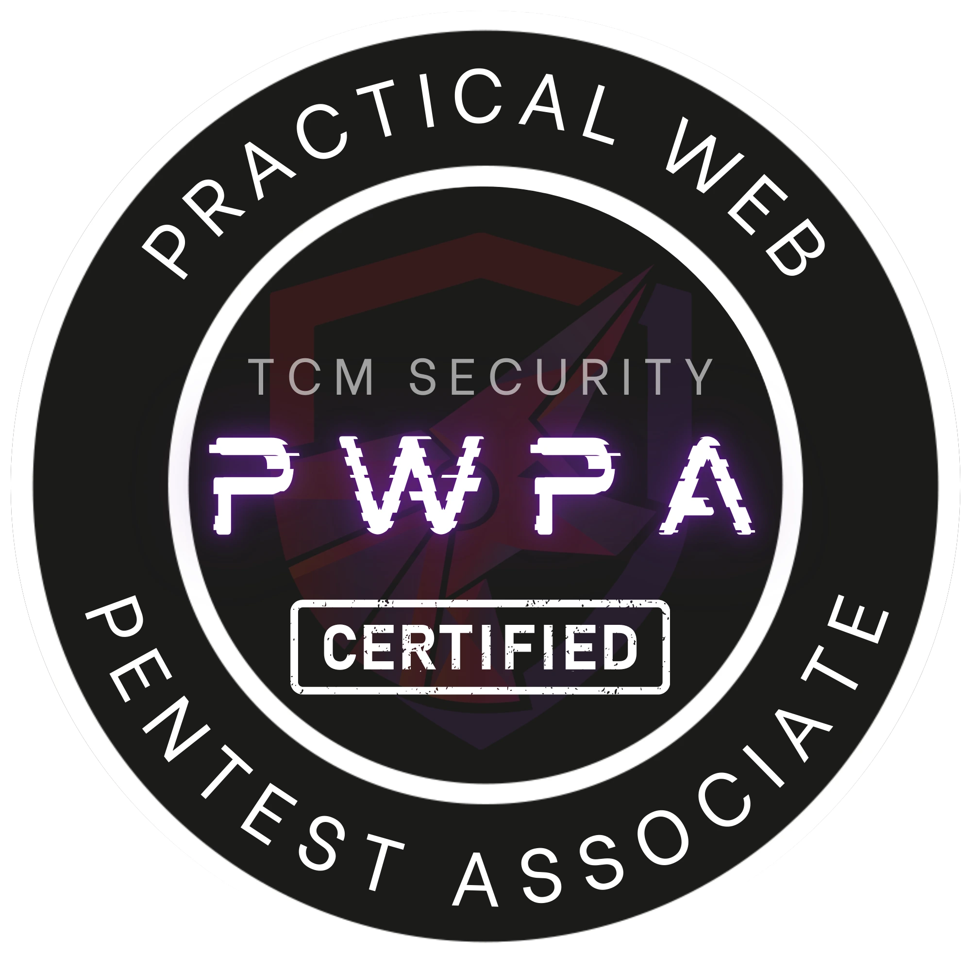 PWPA Practical Web Pentest Associate (PWPA) Certification badge