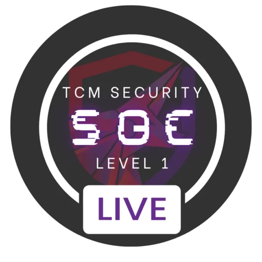 tcm security soc level 1 live
